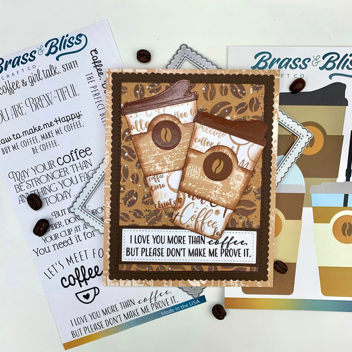 36036 Let's Meet for Coffee - 4x8 Stamp Set