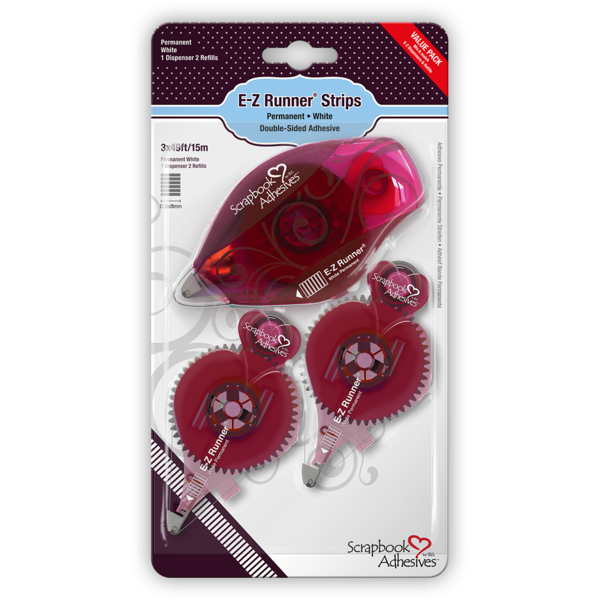 E-Z Runner® Permanent Strips Refillable Value Pack