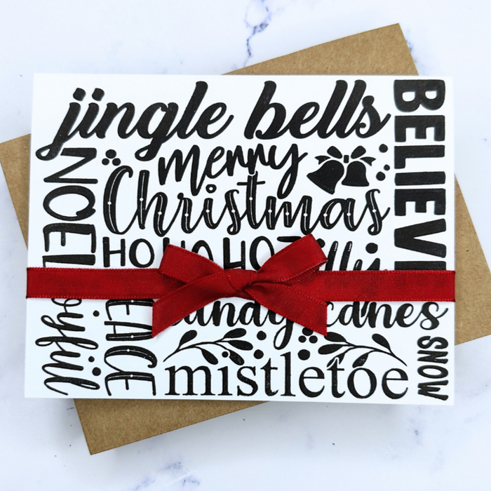 37038 Christmas Background Mash Up - 5x8 Stamp Set