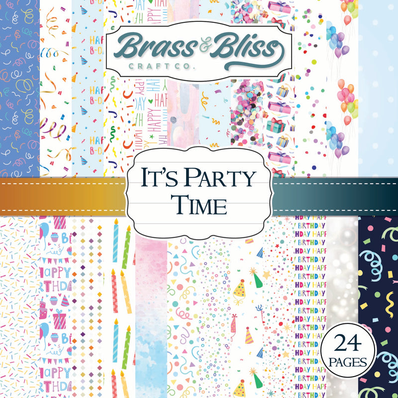 2012 It's Party Time- 6x6 Paper Pad