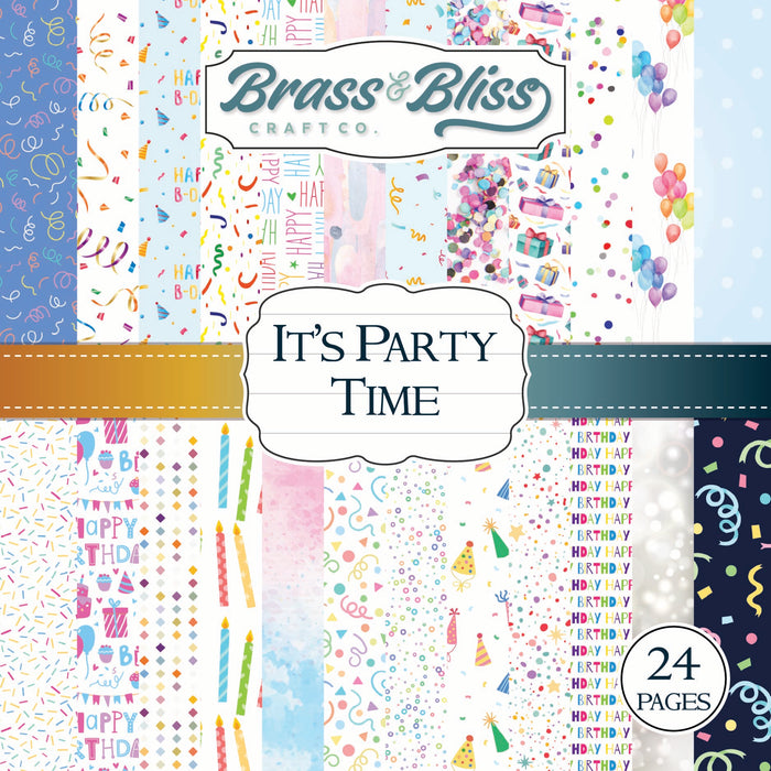2012 It's Party Time- 6x6 Paper Pad