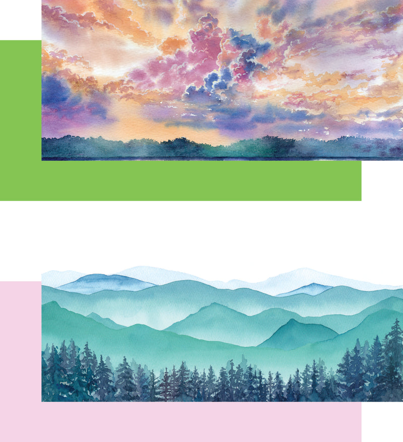 2014 Animal Train Slimline Paper Pad