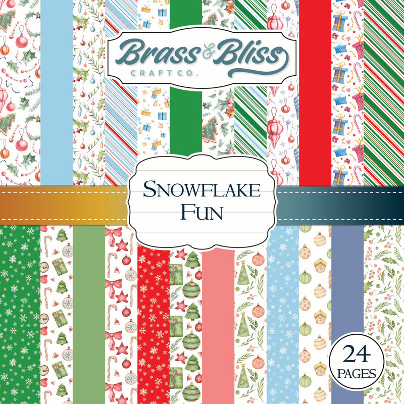 2015 Snowflake Fun - 6x6 Paper Pad