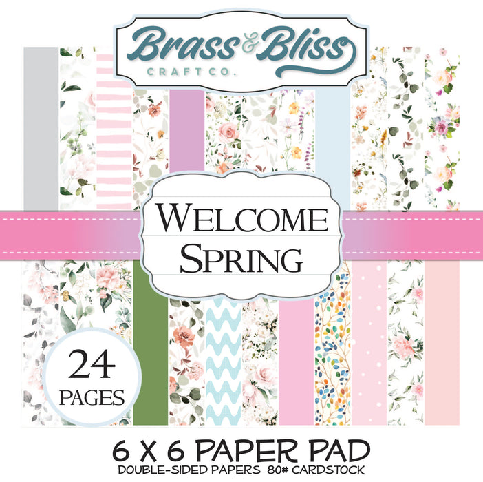 2016 Welcome Spring- 6x6 Paper Pad