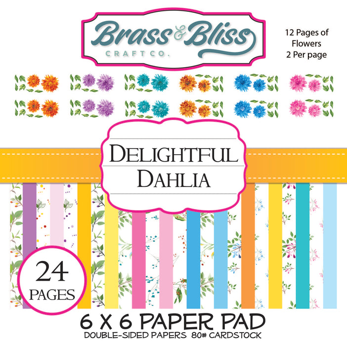 2017 Delightful Dahlia - 6x6 Paper pad