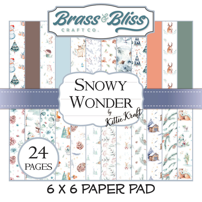 2101 Snowy Wonder- 6x6 Paper Pad