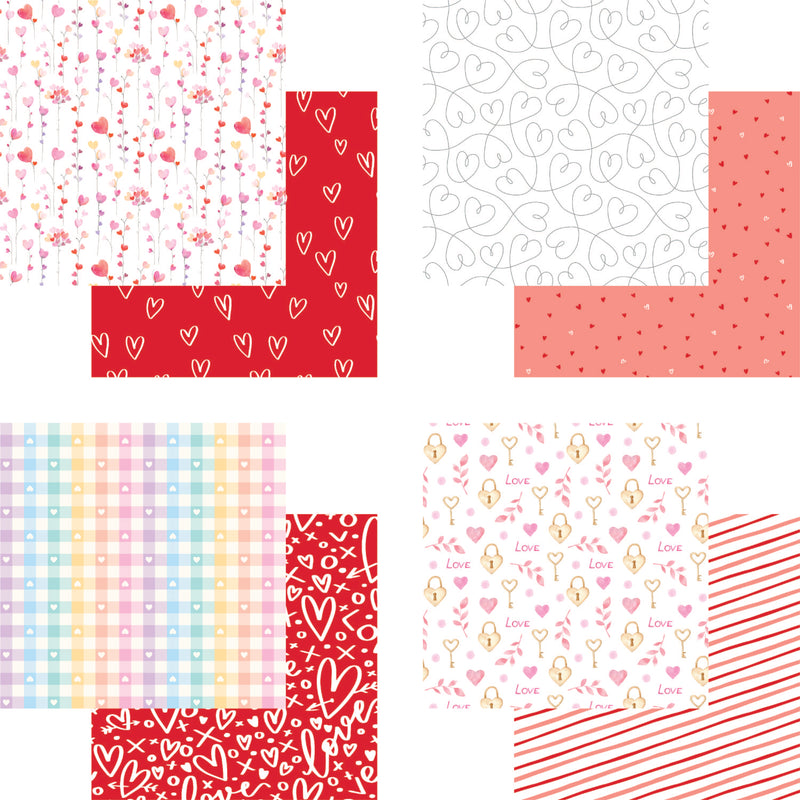 2201 Heart Strings- 6x6 Paper Pad