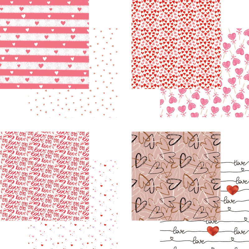 2201 Heart Strings- 6x6 Paper Pad