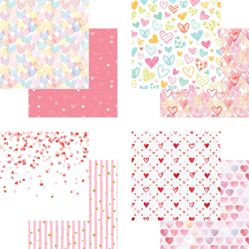 2201 Heart Strings- 6x6 Paper Pad
