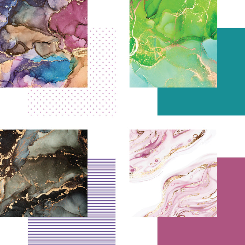 2204 Marbled Perfection - 6x6 Paper Pad