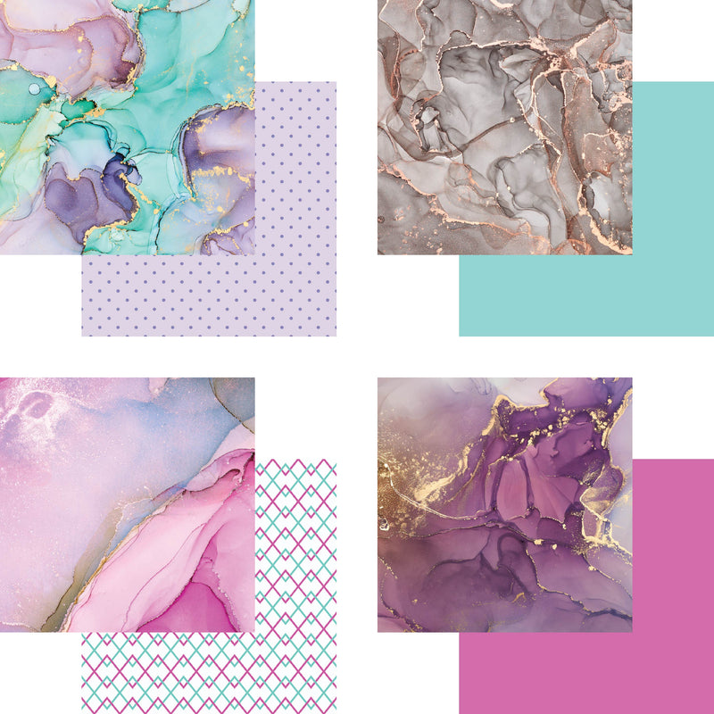 2204 Marbled Perfection - 6x6 Paper Pad