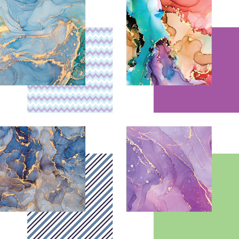 2204 Marbled Perfection - 6x6 Paper Pad