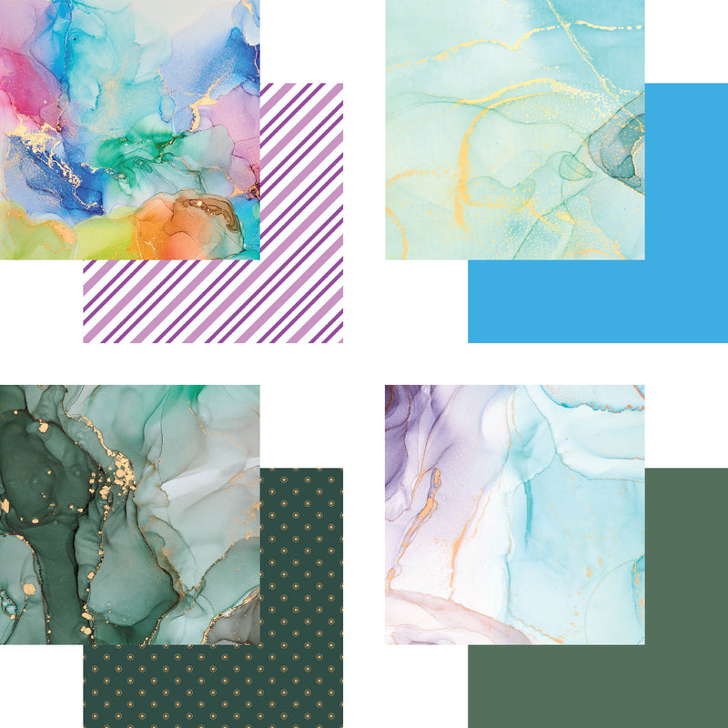 2204 Marbled Perfection - 6x6 Paper Pad