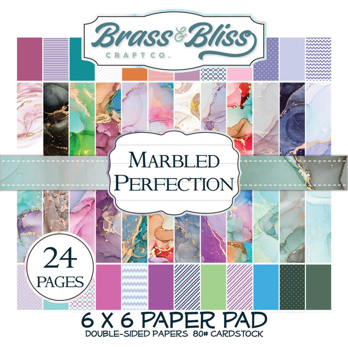 2204 Marbled Perfection - 6x6 Paper Pad
