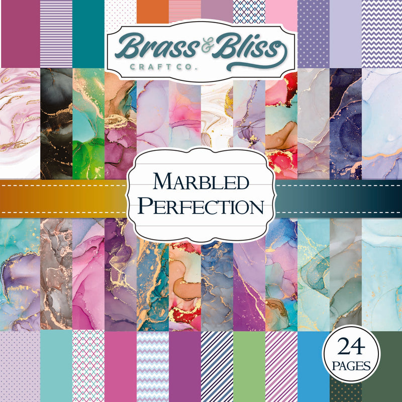 2204 Marbled Perfection - 6x6 Paper Pad