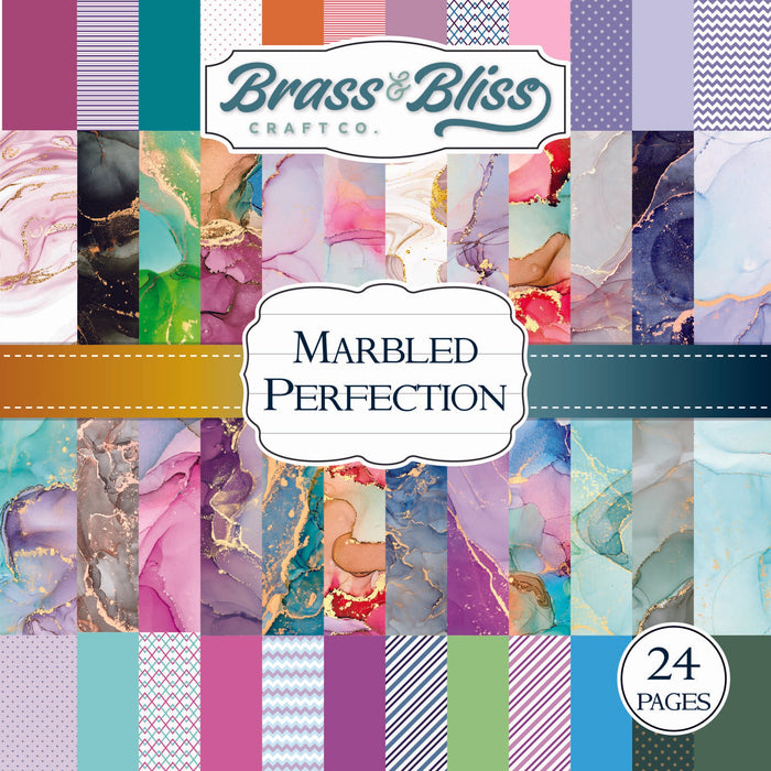 2204 Marbled Perfection - 6x6 Paper Pad