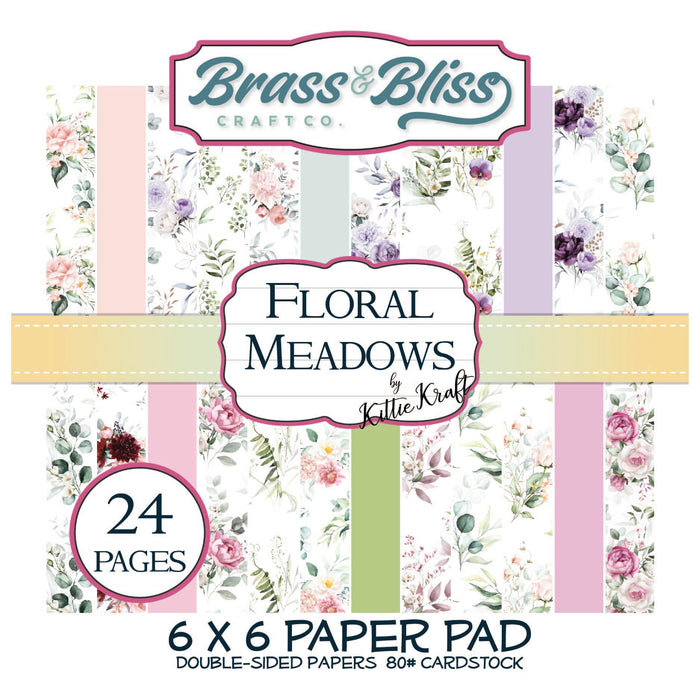 2206 Floral Meadows - 6x6 Paper Pad
