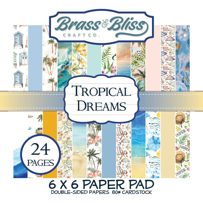 2207 Tropical Dreams - 6x6 Paper Pad