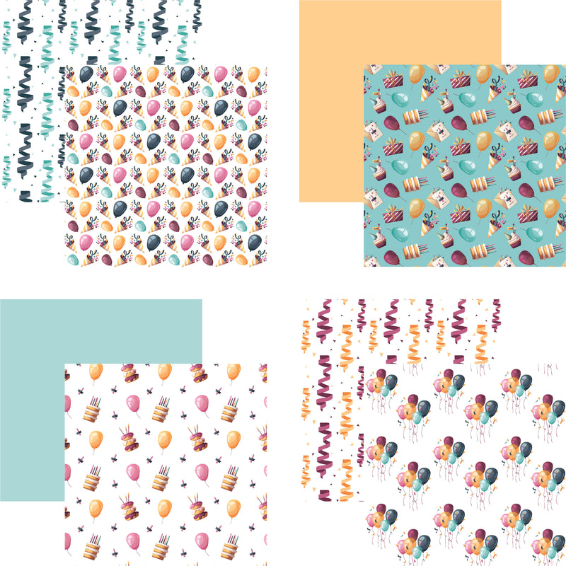 2301 Cake and Confetti - 6x6 Paper Pad