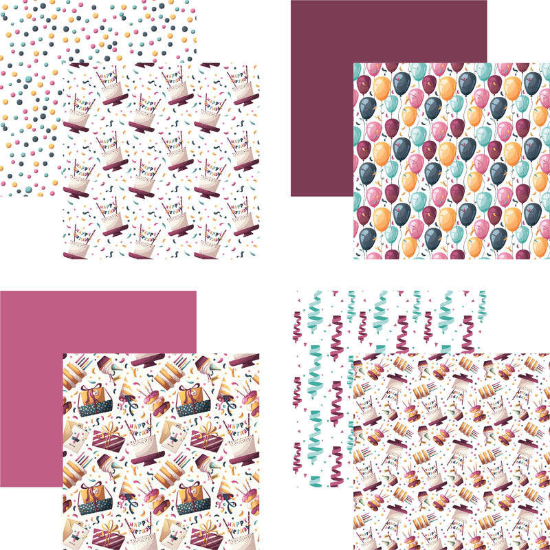 2301 Cake and Confetti - 6x6 Paper Pad