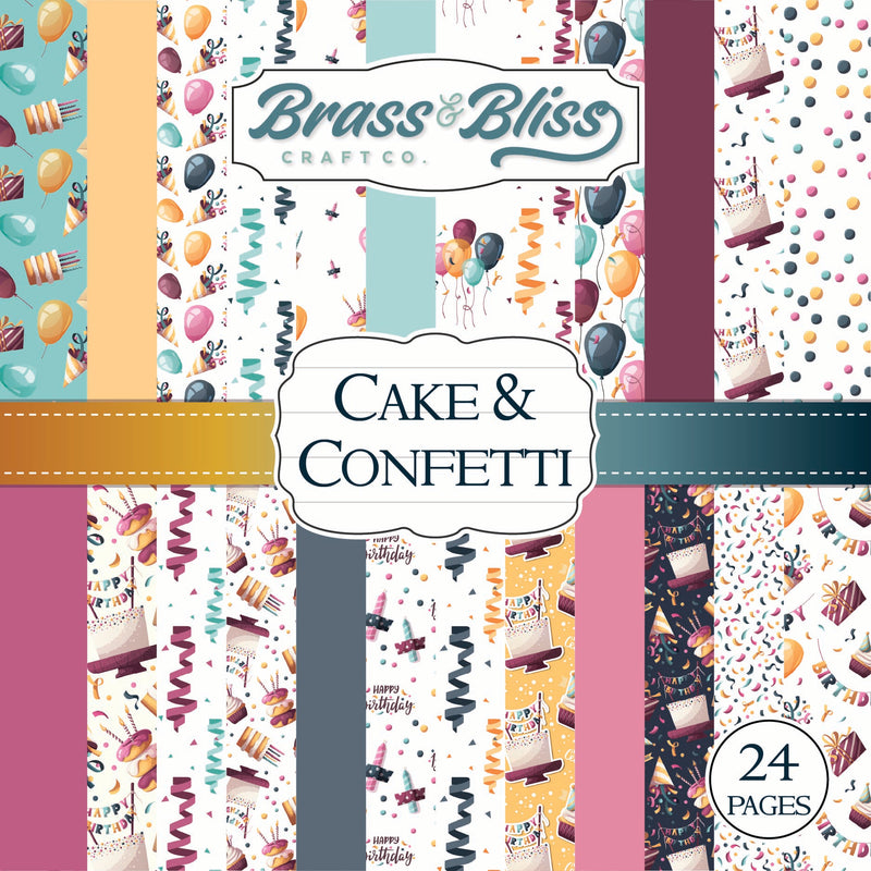 2301 Cake and Confetti - 6x6 Paper Pad