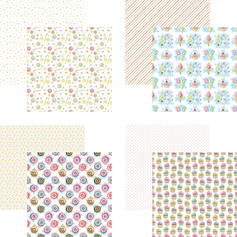 2401 Funfetti Confetti 6x6 Paper Pad