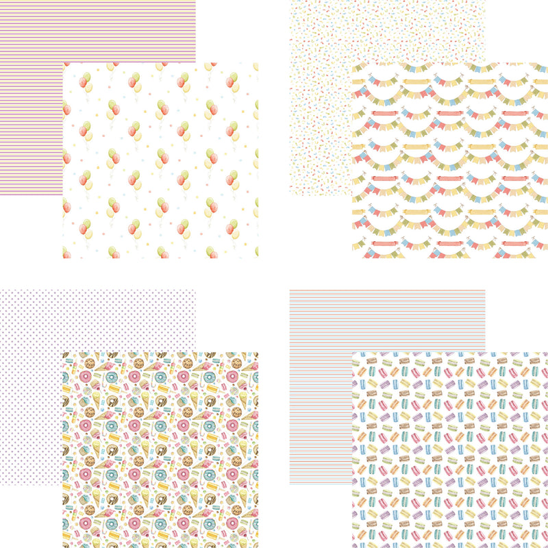 2401 Funfetti Confetti 6x6 Paper Pad
