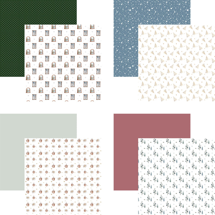 2407 Evergreen Wishes 6x6 Paper Pad