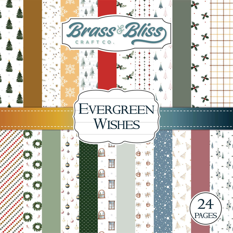 2407 Evergreen Wishes 6x6 Paper Pad