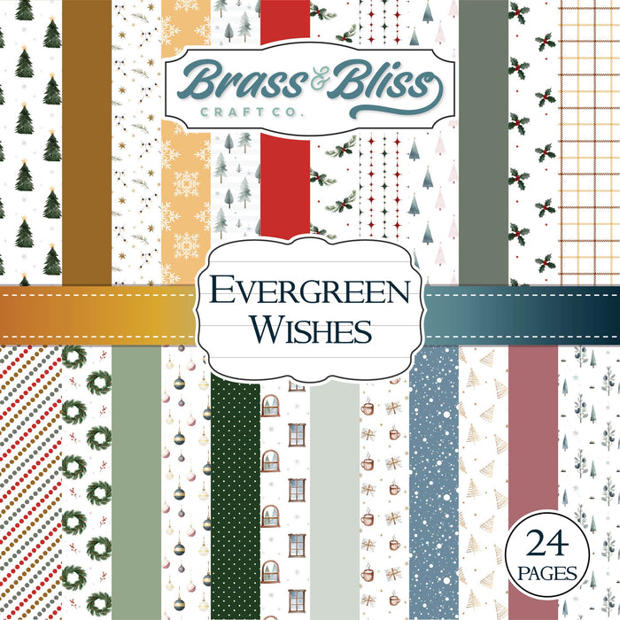 2407 Evergreen Wishes 6x6 Paper Pad