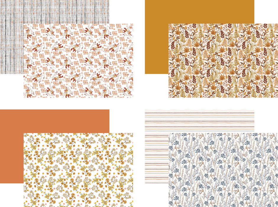 2409 Rustic Heirlooms 6x9 Paper Pad