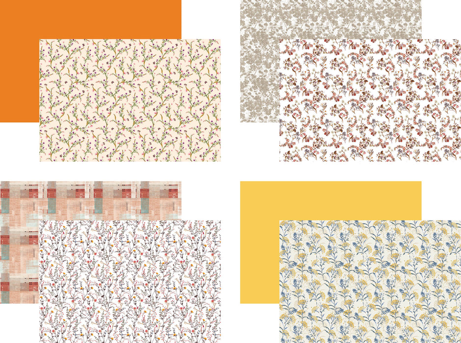 2409 Rustic Heirlooms 6x9 Paper Pad