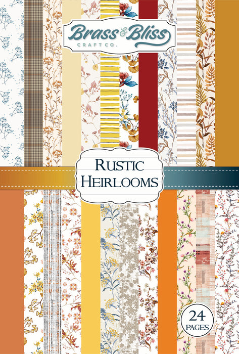 2409 Rustic Heirlooms 6x9 Paper Pad