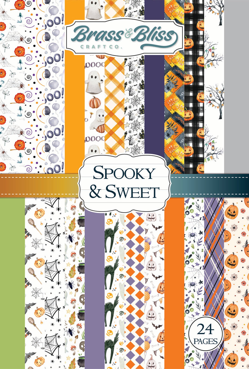 2410 Spooky & Sweet 6x9 Paper Pad