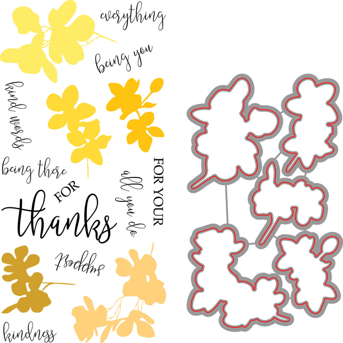 RN 3301 Spring Meadows - 4x8 Stamp and Die Bundle