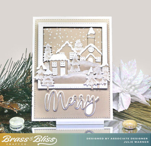 5722-02D Winter Town Accessories Die