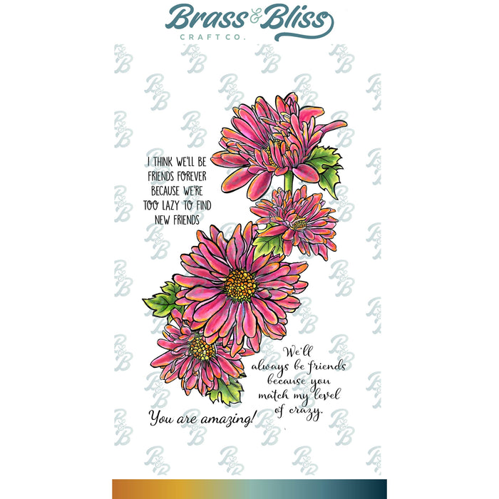 3418 Daisy Day Dream - 4x8 Stamp Set