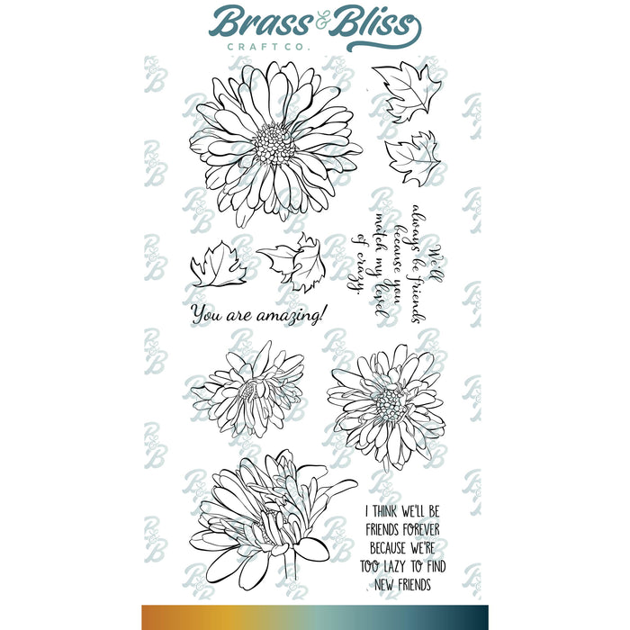 3418 Daisy Day Dream - 4x8 Stamp Set