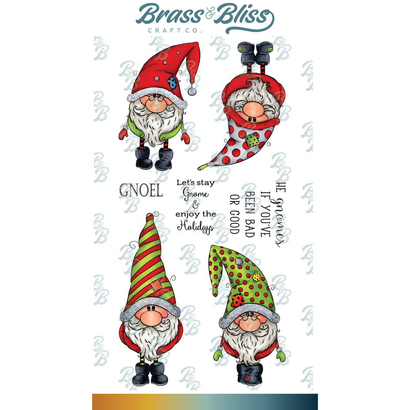 RN 3457 Donovan's Gnomes - 4x8 Stamp Set
