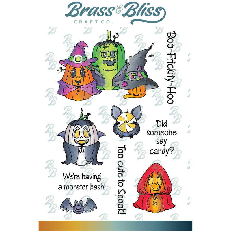 RN 35032-01 Pumpkin Dress up #2 - 4x6 Stamp Set