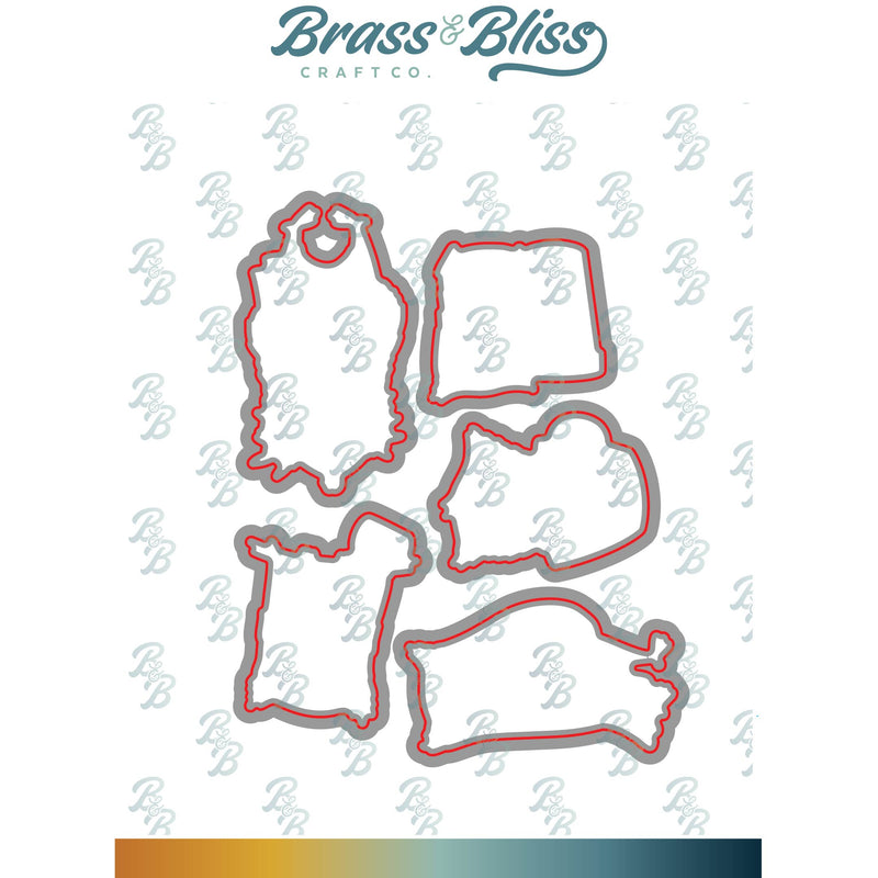 35039D Words Can't Espresso Coordinating Die