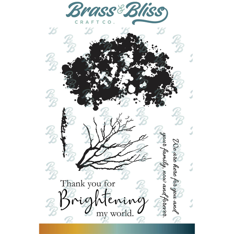 35045 Watercolor Spring Tree - 4x6 Stamp Set