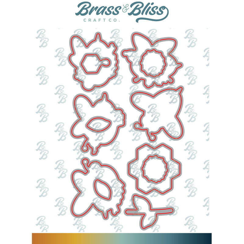36025D Buzzy Bees Coordinating Die