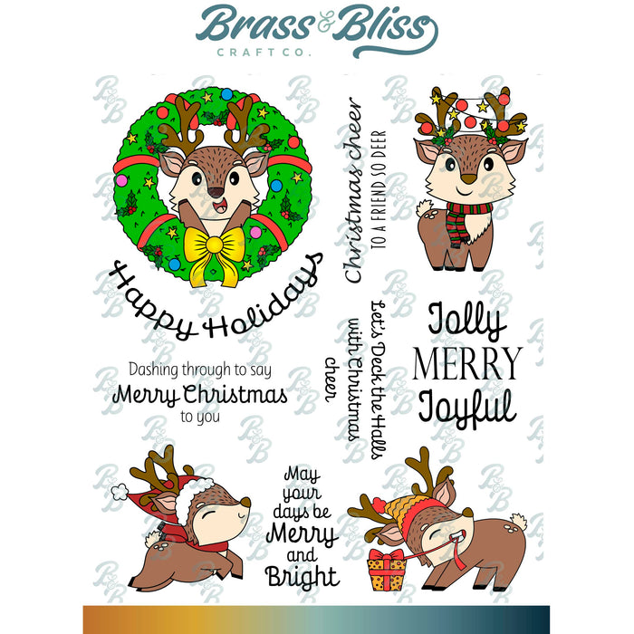 36040 Deer Friend - 5x6 Stamp Set