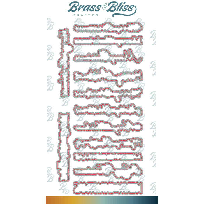 36052D Merry Christmas Coordinating Dies