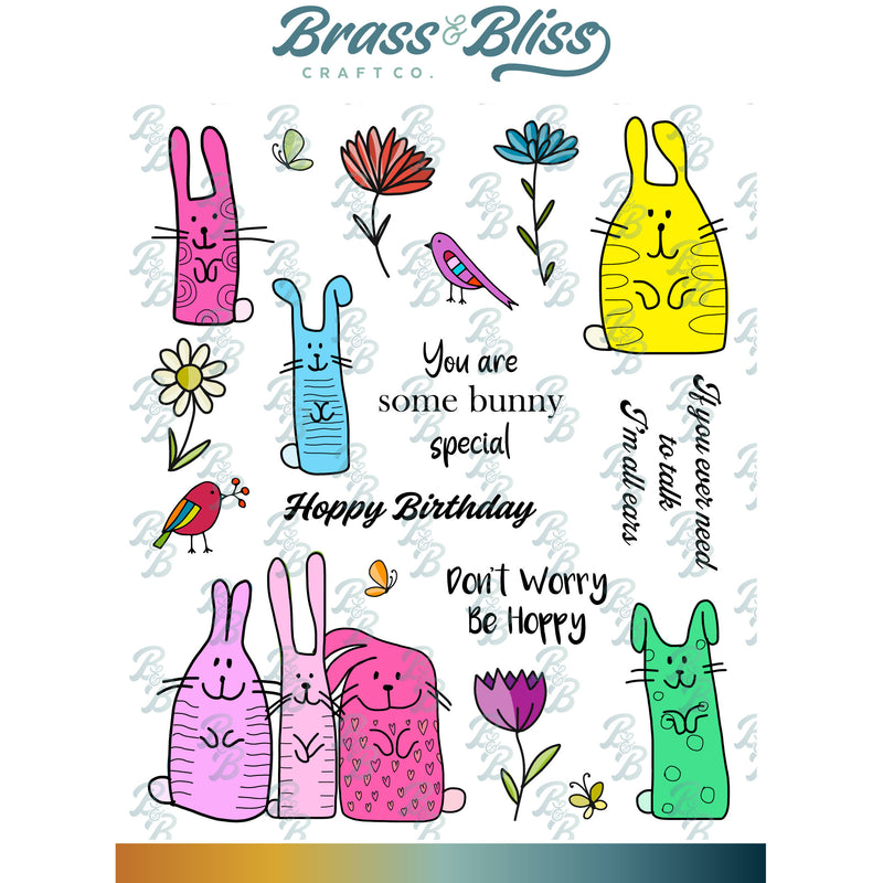 37027 Bunny Foo Foo - 5x6 Stamp Set