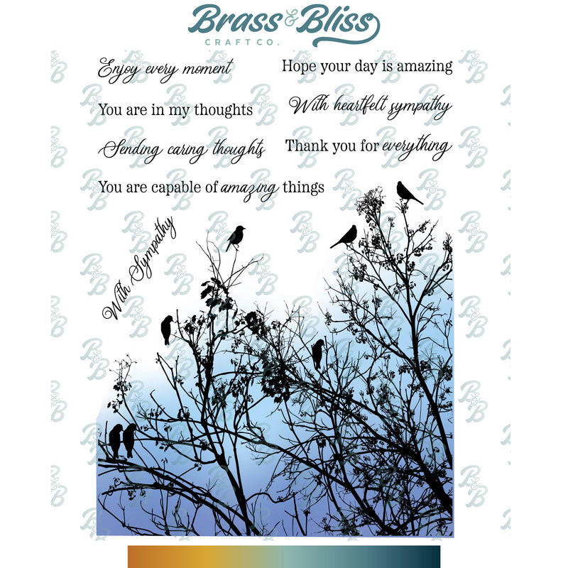 37032 Moments that Matter 6x8 Stamp Set