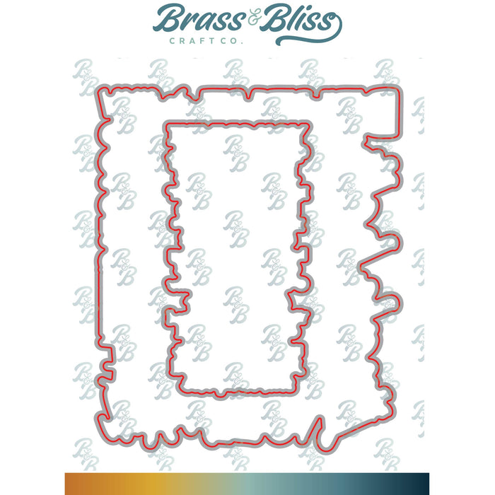 37038D Christmas Background Mash Up Coordinating Die