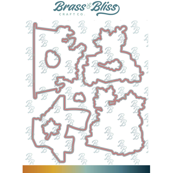 37044D Cozy Chapters Coordinating Die