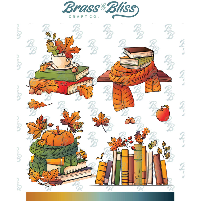 37044 Cozy Chapters - 5x6 Stamp set